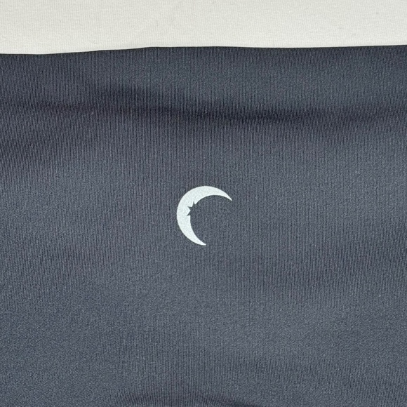 Zyia Storm Parallel Lux Ribbed Leggings Womens Size 0 Blue Gray High Rise - Picture 9 of 9